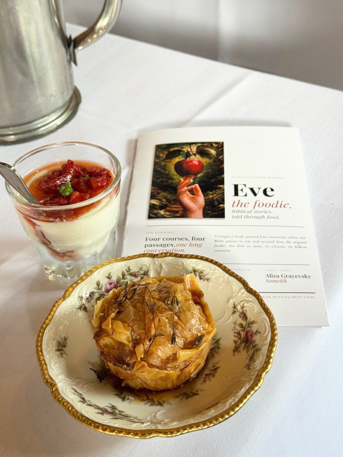 Eve the Foodie desert booklet